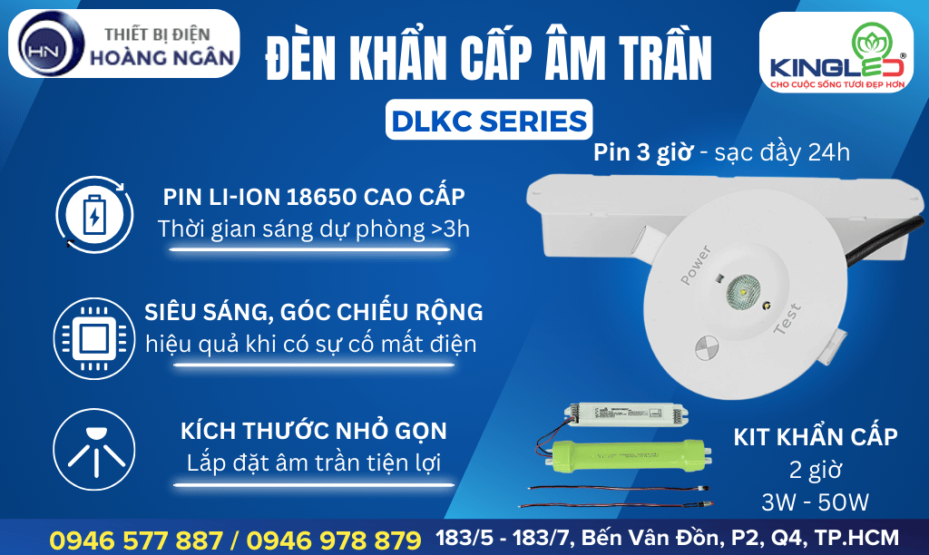 Đèn Chiếu Sáng Khẩn Cấp DLKC Series