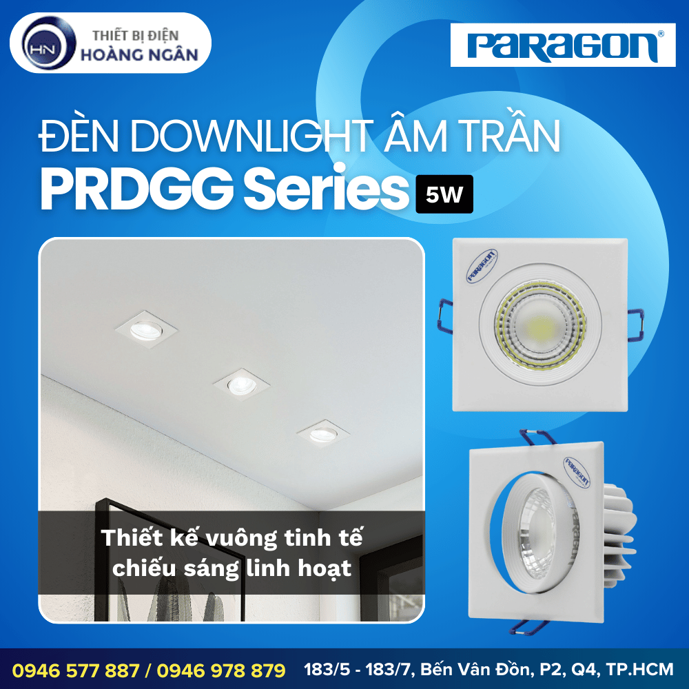 Đèn Downlight Âm Trần PRDGG Series Paragon