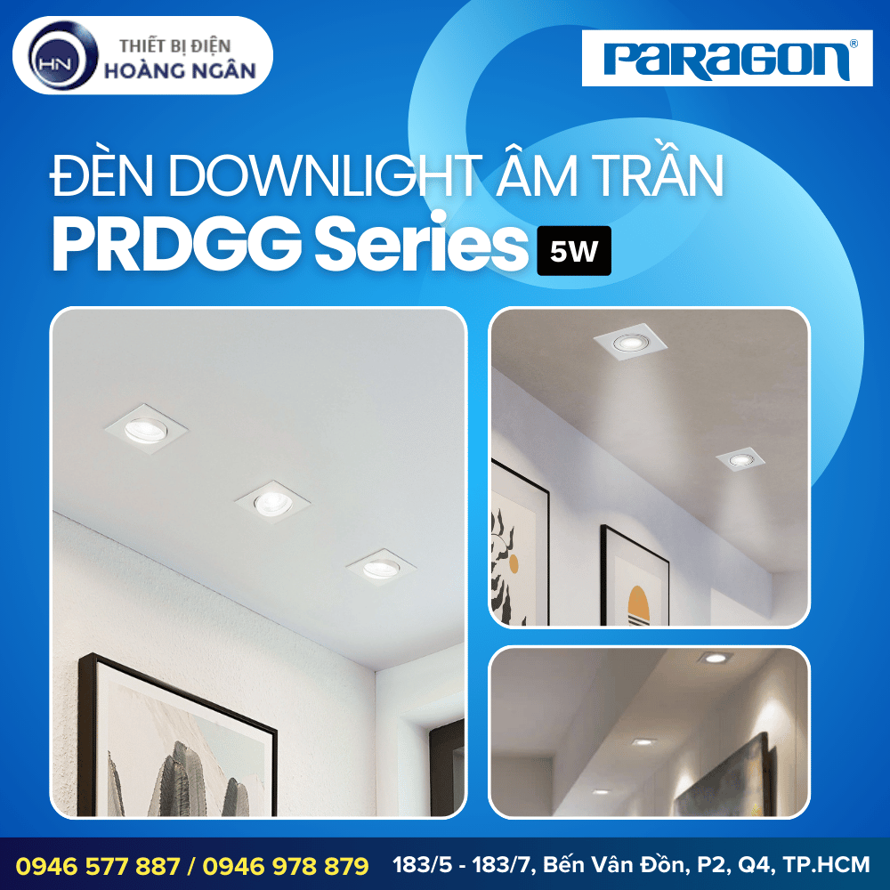 Đèn Downlight Âm Trần PRDGG Series Paragon