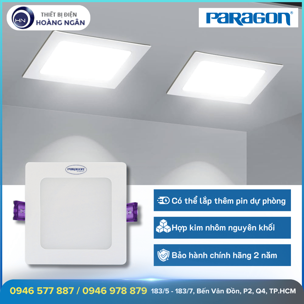 Đèn Downlight Âm Trần Paragon PRDNN Series - CCT