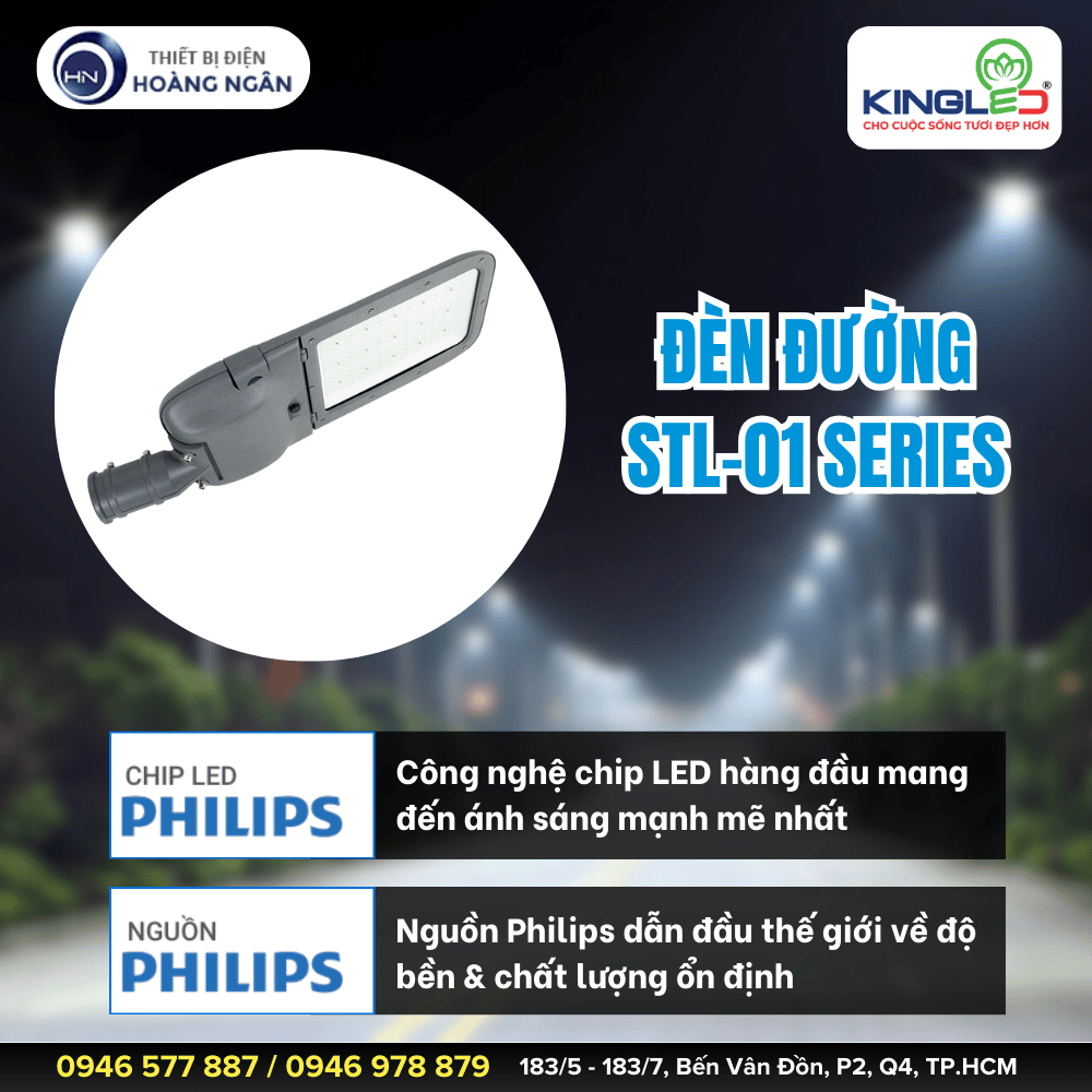 Đèn Đường KINGLED STL-01 Series