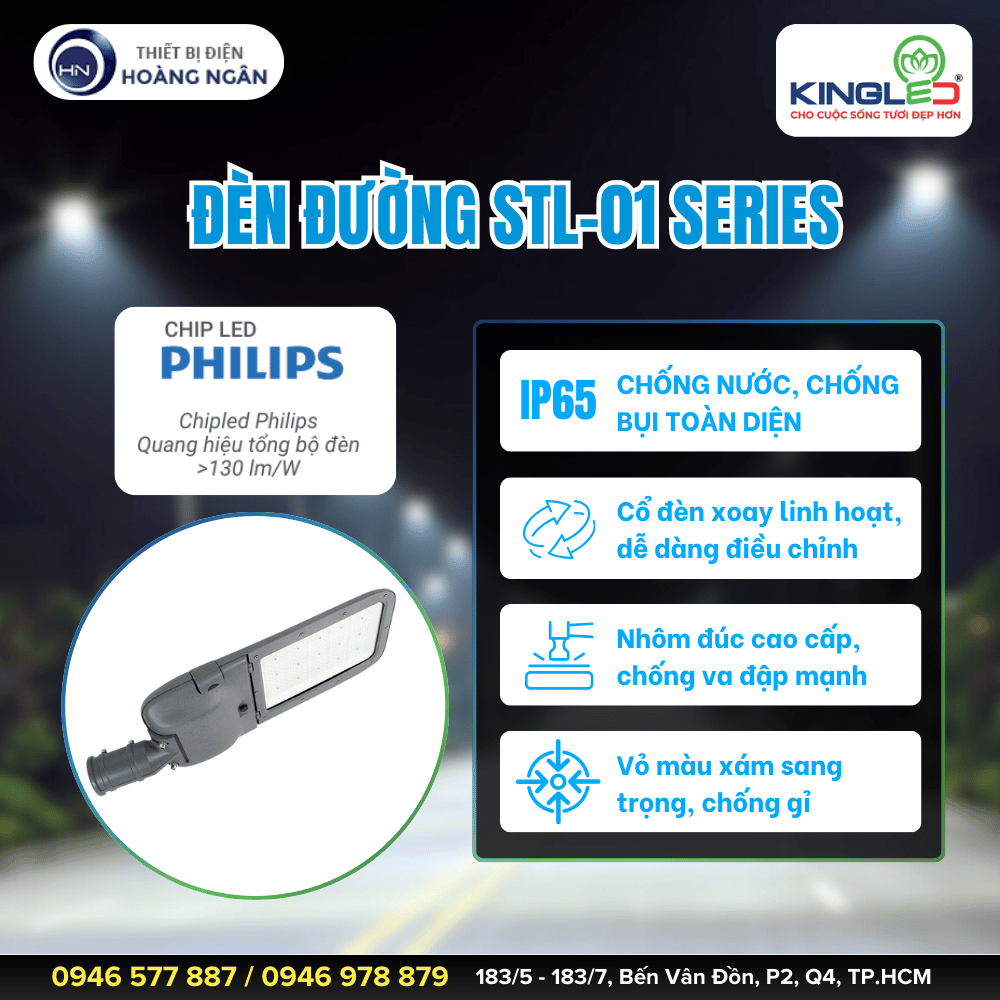 Đèn Đường KINGLED STL-01 Series