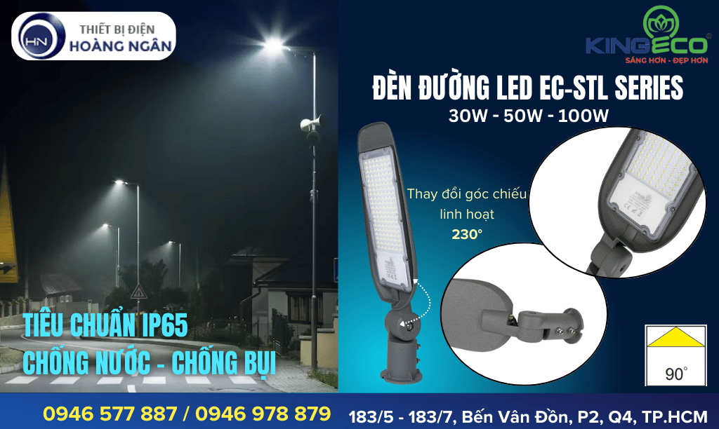 Đèn Đường LED EC-STL Series KingEco