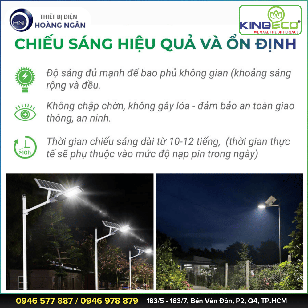 Đèn Đường Năng Lượng Mặt Trời Kingeco EC-DNL Series