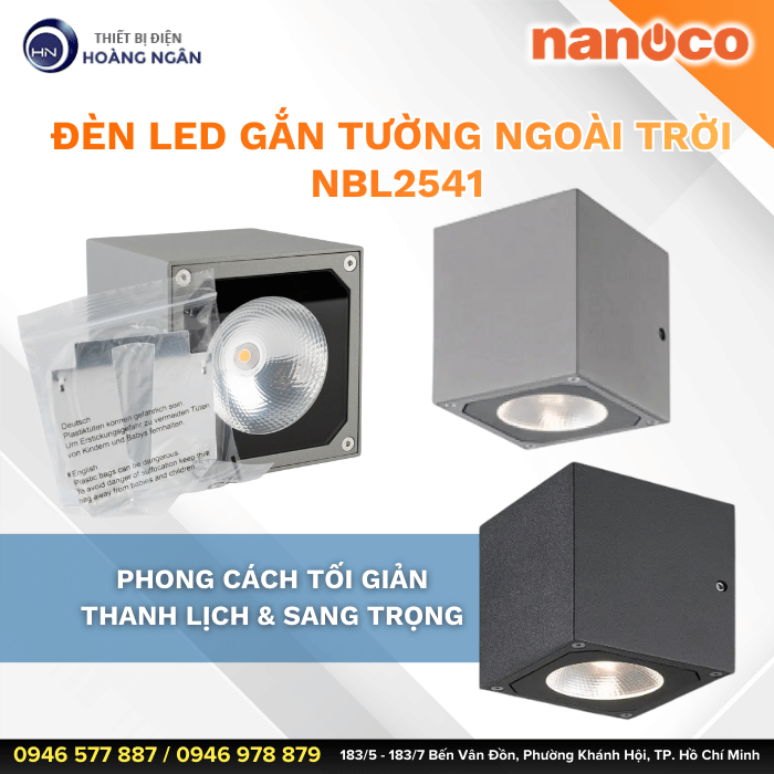 Đèn gắn tường Nanoco