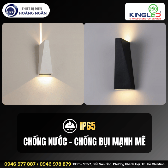 Đèn Gắn Tường Ngoài Trời KingLED LWA919