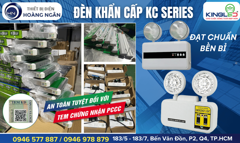 Đèn khẩn cấp KC Series KingLED