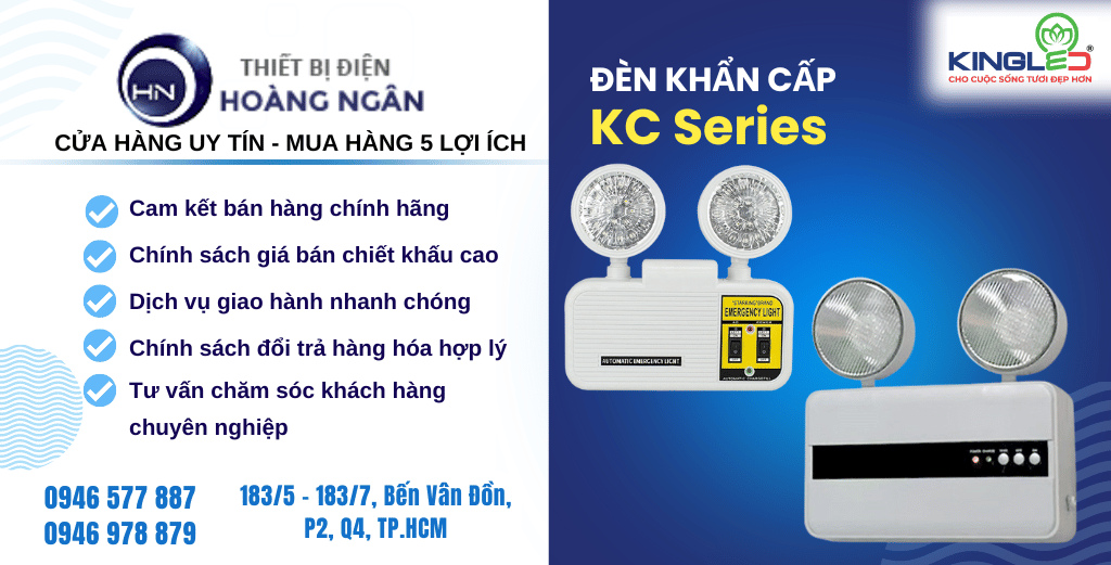 Đèn khẩn cấp KC Series KingLED