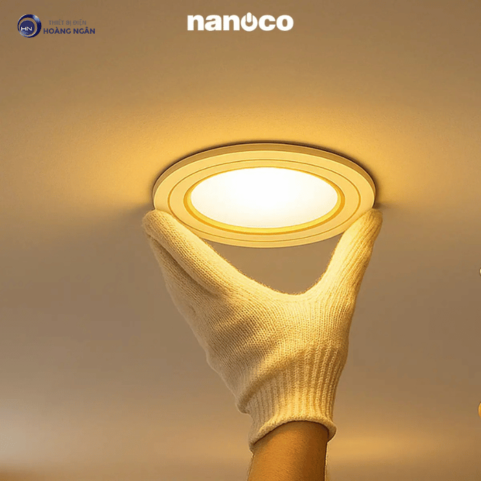 Đèn LED Âm Trần ECO Metal Series Nanoco | Sản Phẩm Mới 2026