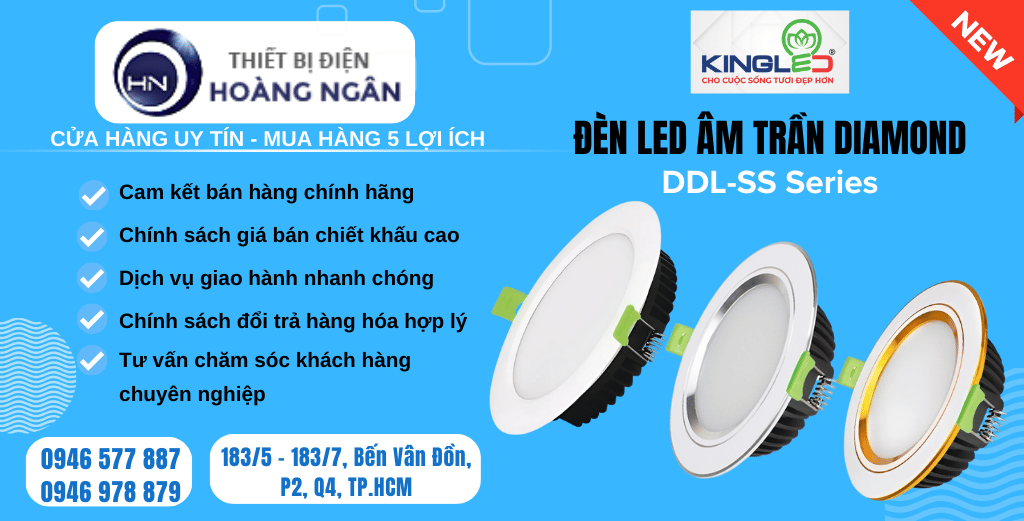 Đèn LED âm trần Diamond DDL-SS Series