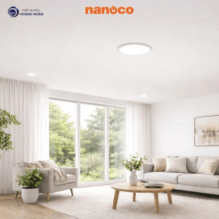 Đèn LED Âm Trần ECO Metal Series Nanoco | Sản Phẩm Mới 2026