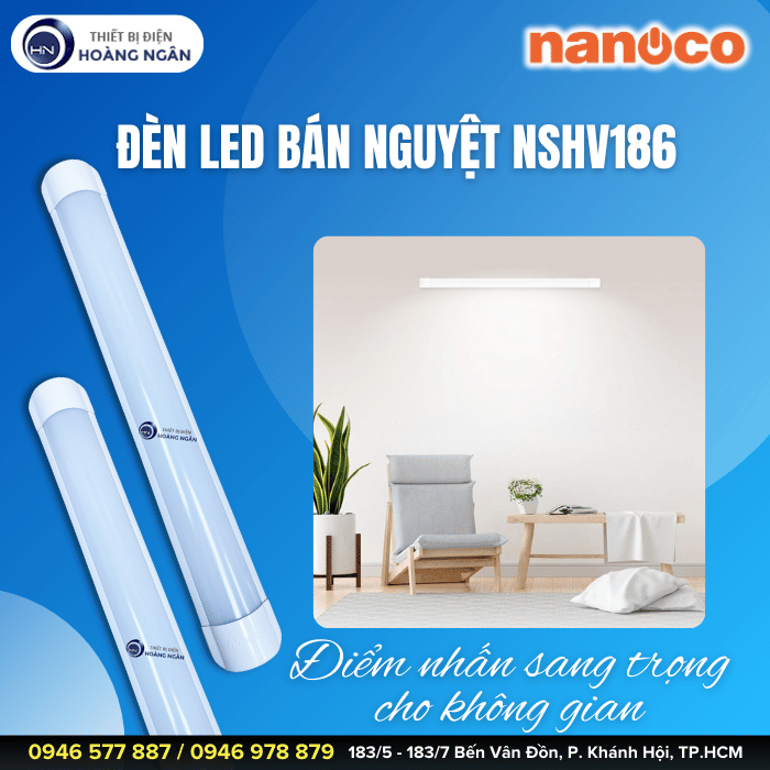 Đèn LED bán nguyệt NSHV366 Nanoco