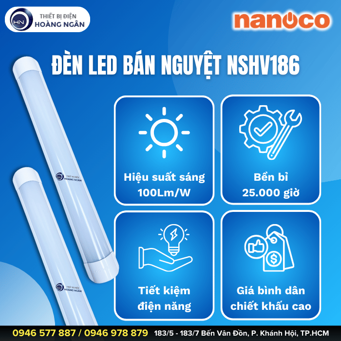 Đèn LED bán nguyệt NSHV366 Nanoco