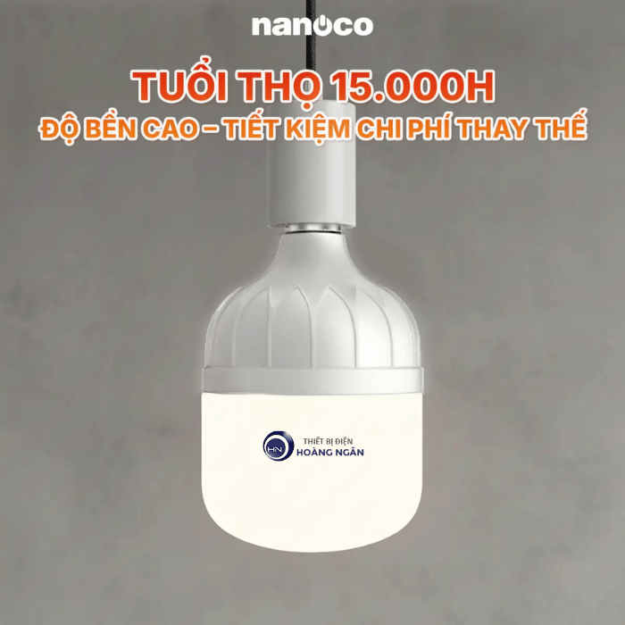 Đèn LED Bulb Trụ E27 Lite Series Nanoco IP20
