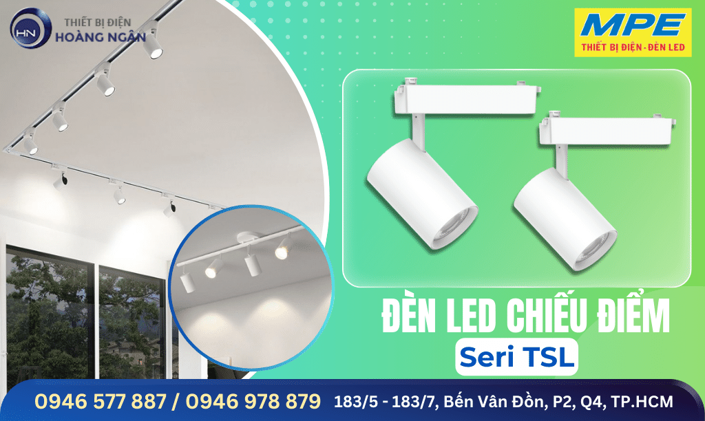 Đèn LED Chiếu Điểm Thanh Ray TSL MPE