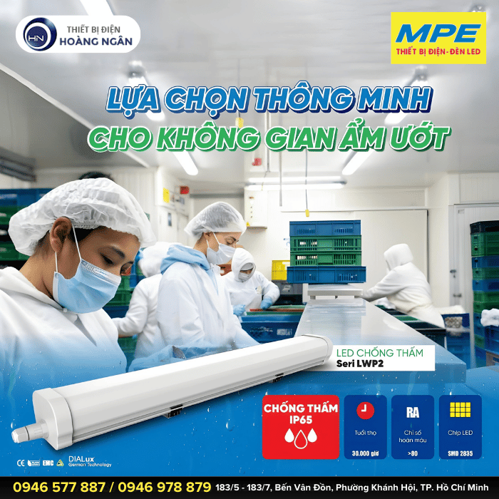 Đèn LED Chống Thấm Seri LWP2 MPE