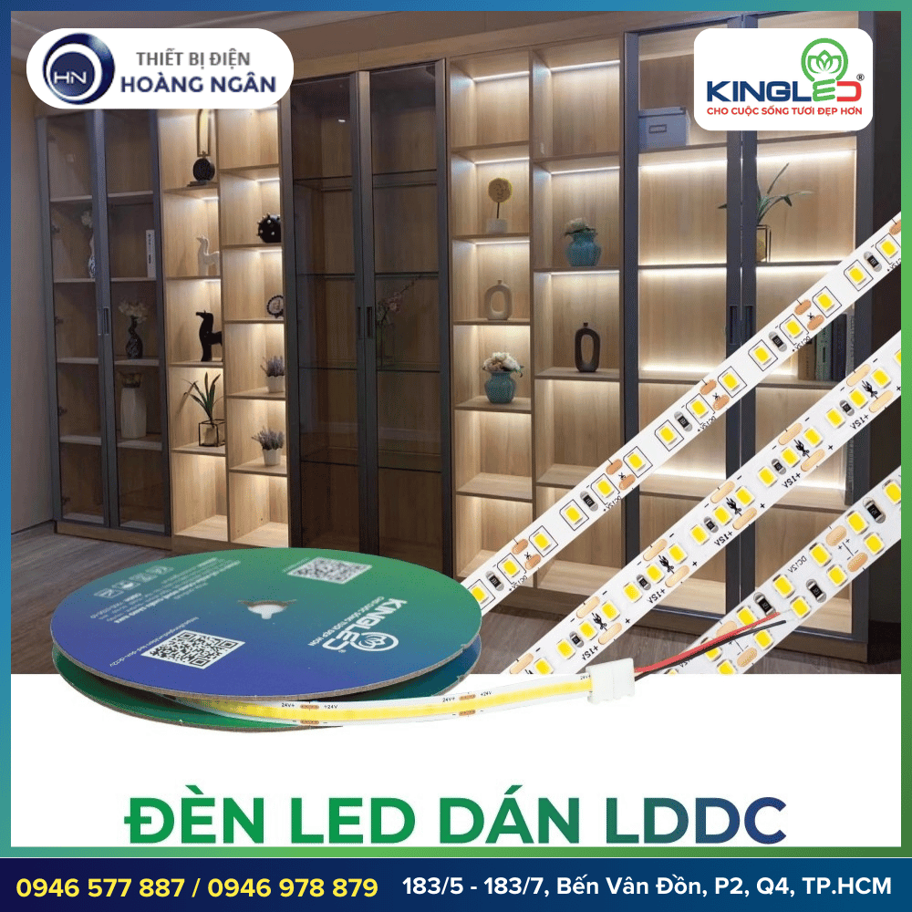 Đèn LED Dây Dán Tường DC LDDC Series KINGLED