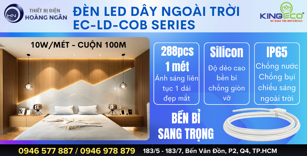 Đèn LED Dây EC-LD-COB Series KingEco