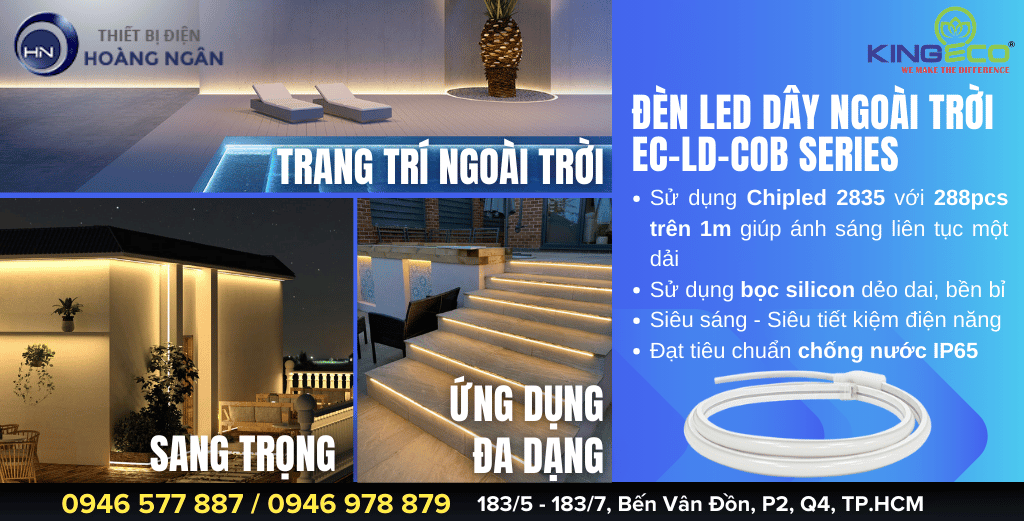 Đèn LED Dây EC-LD-COB Series KingEco