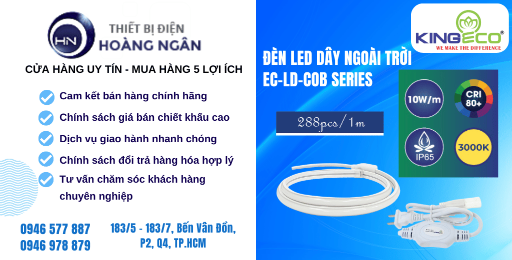 Đèn LED Dây EC-LD-COB Series KingEco