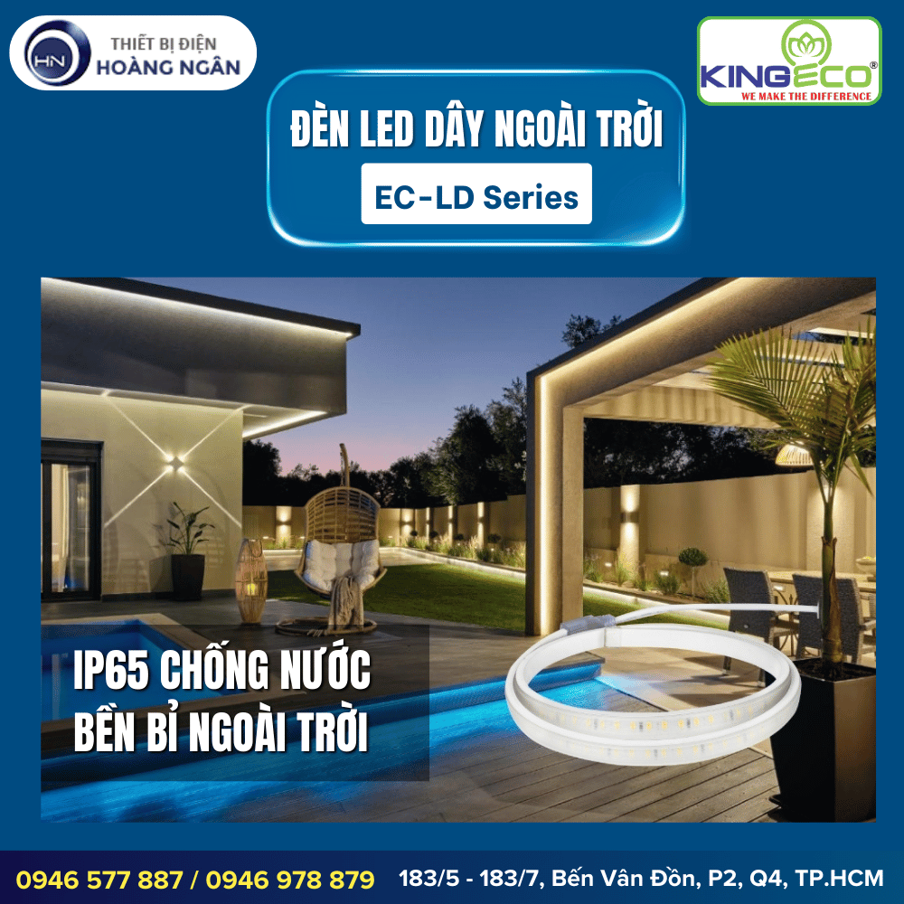 Đèn LED Dây Ngoài Trời Kingeco EC-LD Series