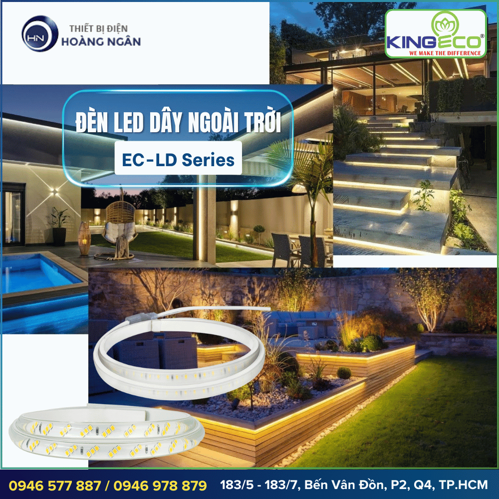 Đèn LED Dây Ngoài Trời Kingeco EC-LD Series