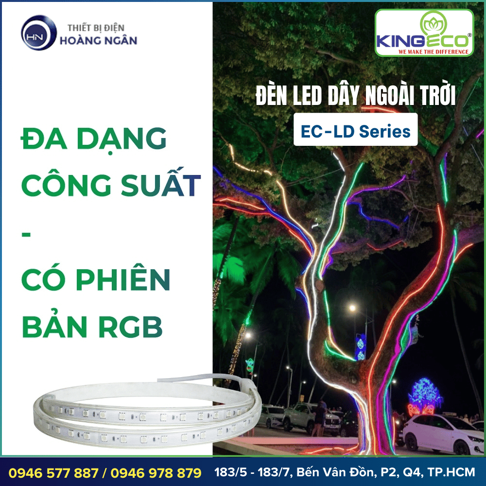 Đèn LED Dây Ngoài Trời Kingeco EC-LD Series