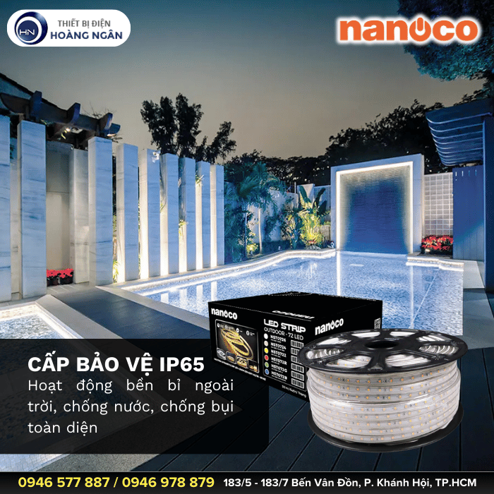 Đèn LED Dây Ngoài Trời Nanoco ERIS series