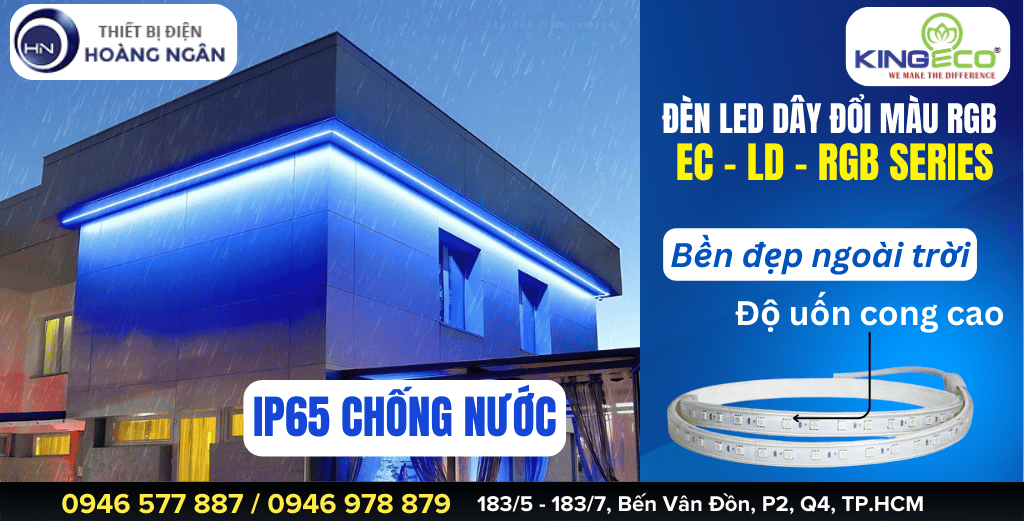 Đèn LED Dây RGB EC-LD-RGB Series KingEco