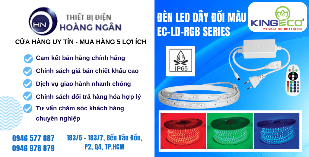 Đèn LED Dây RGB EC-LD-RGB Series KingEco