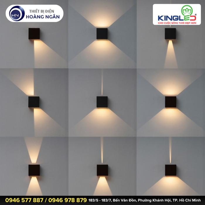 Đèn LED Gắn Tường Trong Nhà LWA5011 KINGLED 5W