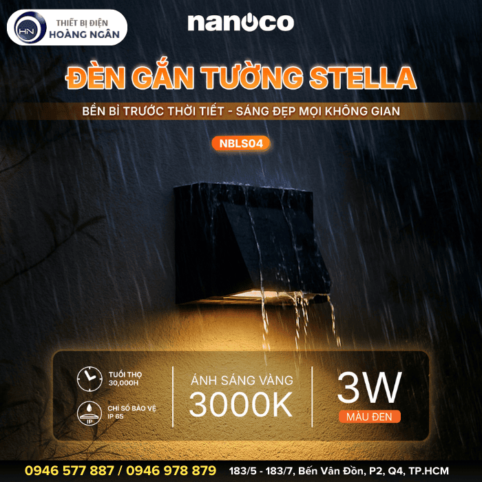 Đèn LED Ngoài Trời NBLS04 Nanoco - Stella Series