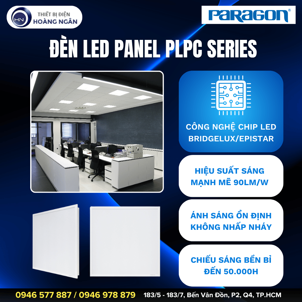 Đèn LED Panel Backlit Paragon PLPC Series