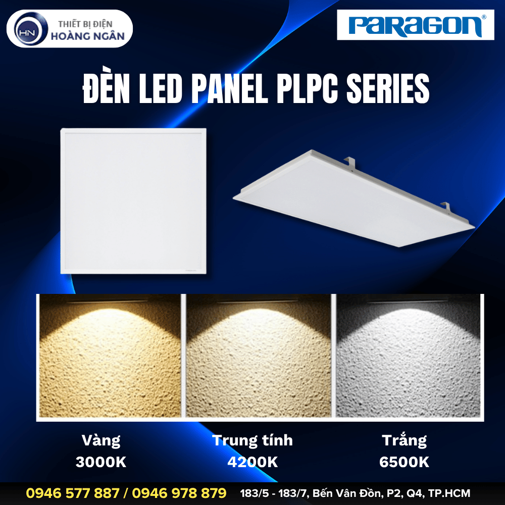 Đèn LED Panel Backlit Paragon PLPC Series