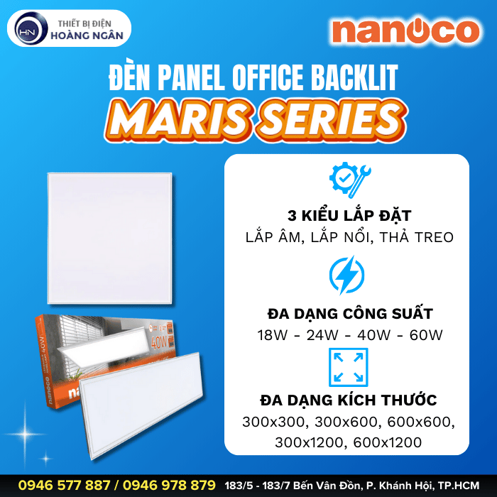 Đèn LED Panel Backlit - Maris Series