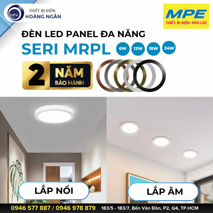 Đèn LED Panel Đa Năng MPE - Seri MRPL