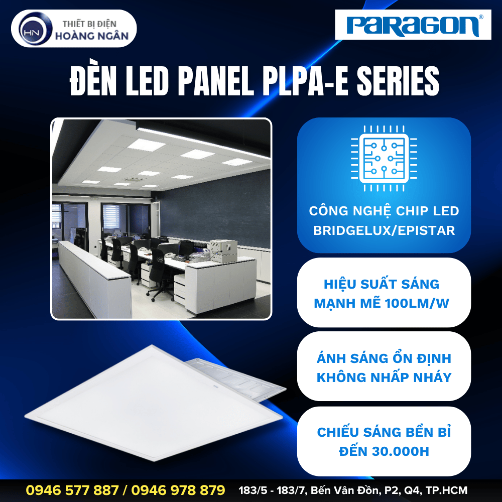 Đèn LED Panel ECO Paragon PLPA-E Series