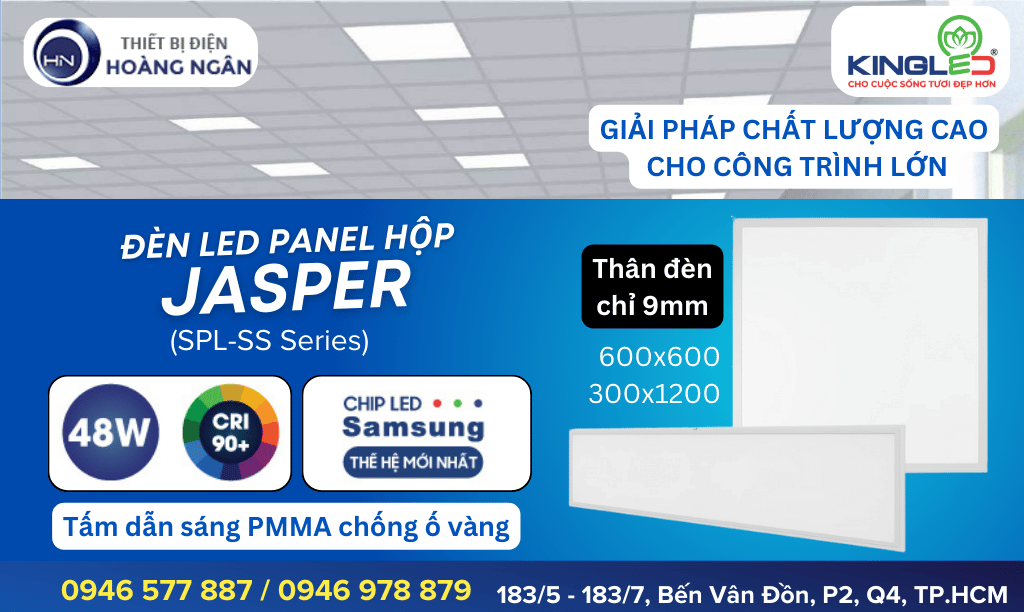 Đèn LED Panel Hộp Jasper (SPL-SS Series) KingLED