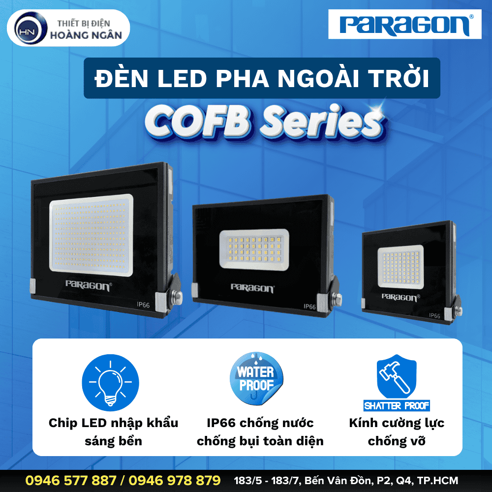 Đèn LED Pha Ngoài Trời Paragon COFB Series