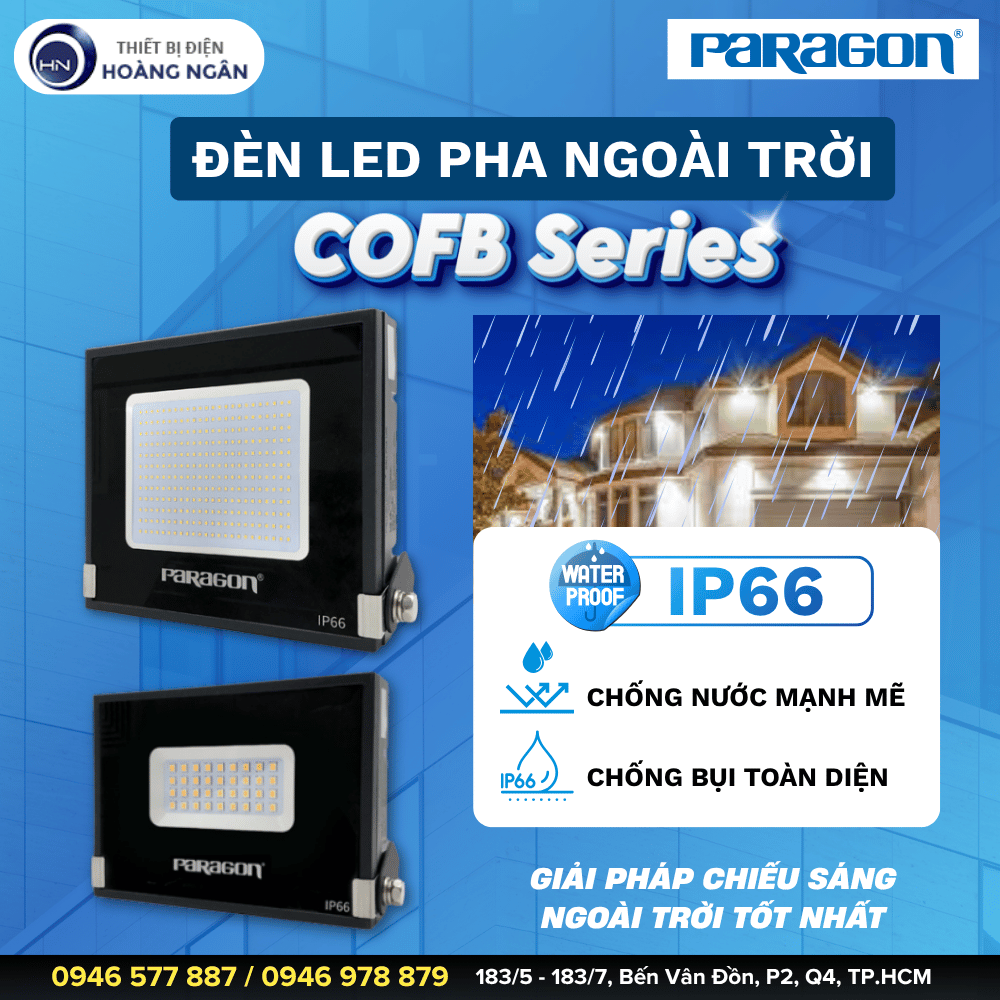 Đèn LED Pha Ngoài Trời Paragon COFB Series