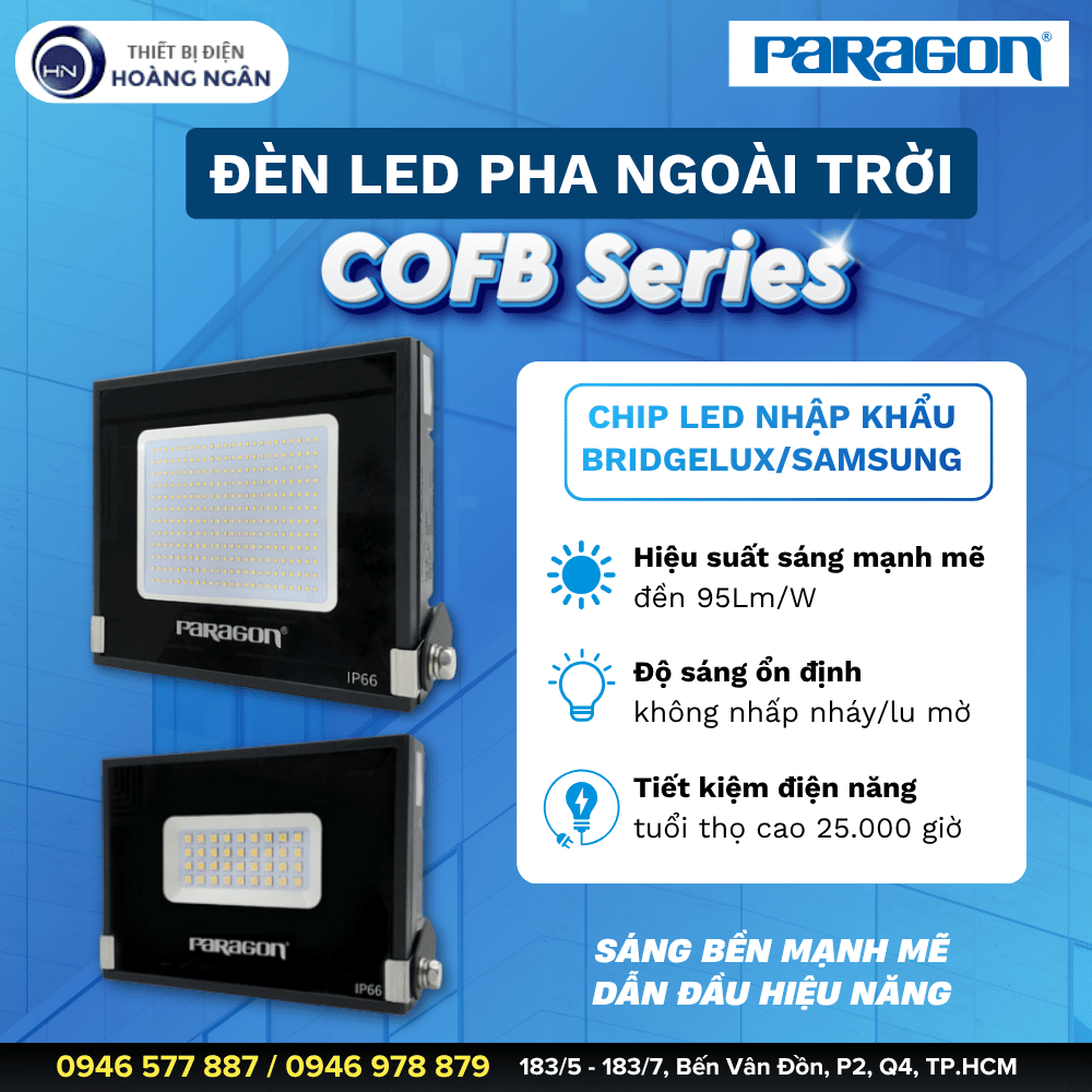 Đèn LED Pha Ngoài Trời Paragon COFB Series