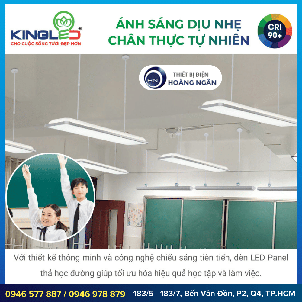 Đèn Thả Học Đường KINGLED PLH-40 Series