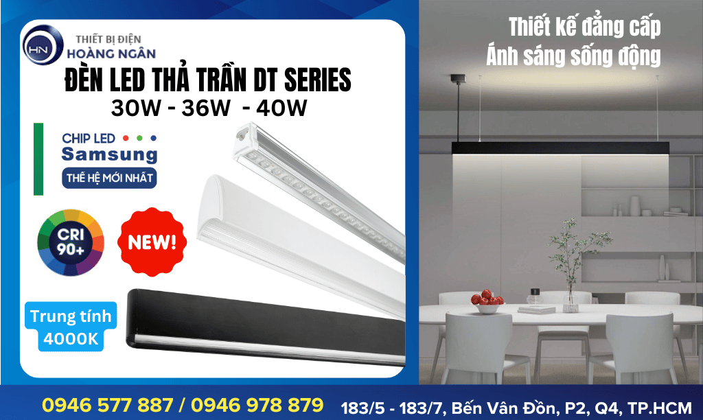 Đèn LED Thả Trần DT Series - KingLED