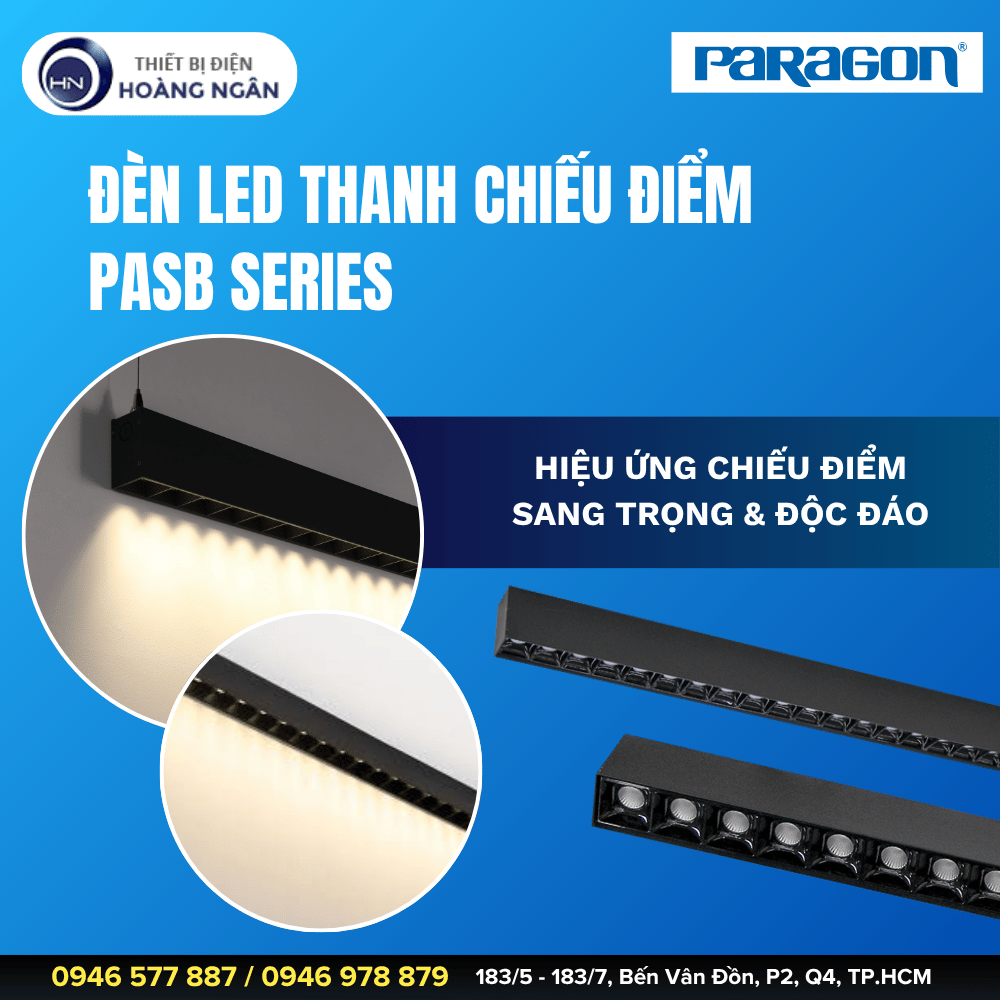 Đèn LED Thanh Chiếu Điểm PASB Series Paragon