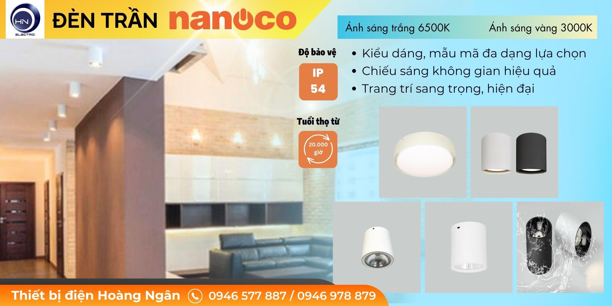 Đèn LED Trang Trí Chiếu Rọi Gắn Trần