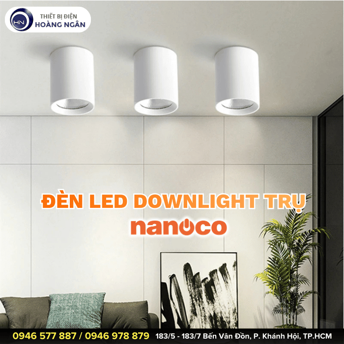 Đèn Lon Nổi Cao Cấp Nanoco