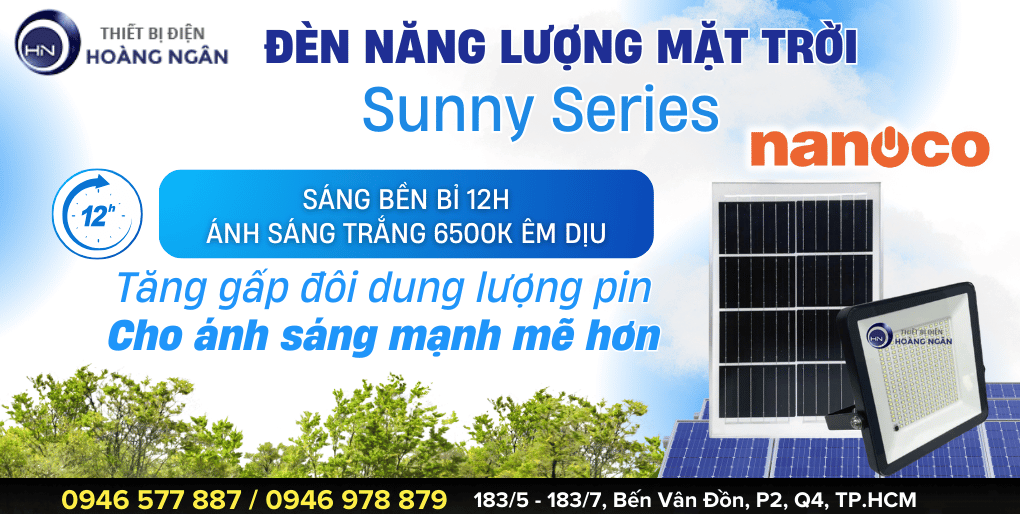 Đèn Năng Lượng Mặt Trời 300W Nanoco
