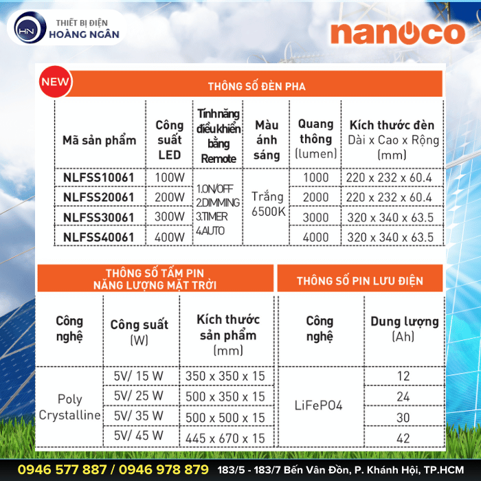 Đèn Năng Lượng Mặt Trời SOLAR SUNNY SERIES