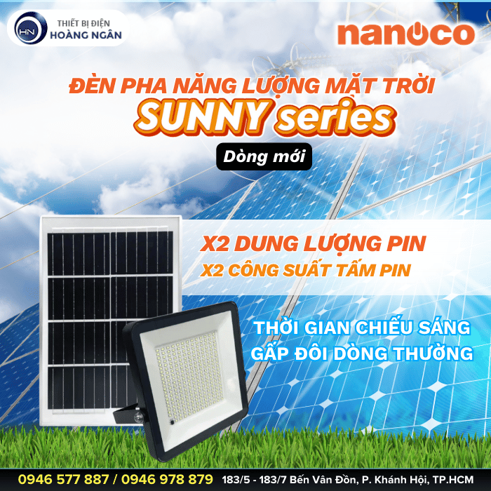 Đèn Năng Lượng Mặt Trời SOLAR SUNNY SERIES