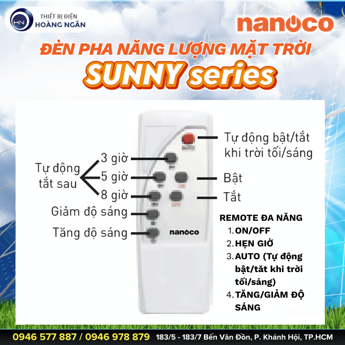 Đèn Năng Lượng Mặt Trời SOLAR SUNNY SERIES (2)